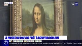 Paris: le musée du Louvre rouvre ses portes ce lundi