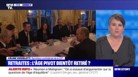 Céline Verzeletti (CGT) à propos des retraites: "Ce gouvernement a écrit le projet de loi sans nous concerter"