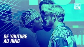 Les YouTubeurs KSI (à gauche) et Logan Paul 