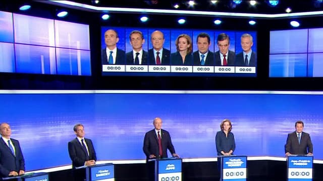 Le dernier débat de la primaire à droite.