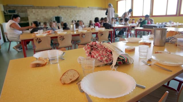 Les élèves mangent-ils plus de produits français à la cantine? (Photo d'illustration)