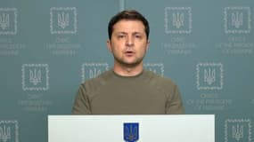Volodymyr Zelensky s'adresse à la nation le 25 février 2022