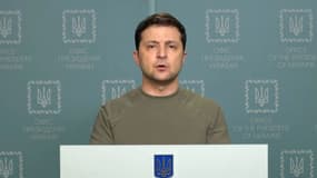 Volodymyr Zelensky s'adresse à la nation le 25 février 2022