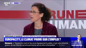 Abandon d'Europacity: "Je ne crois pas du tout que ce gouvernement oppose emploi et écologie" (Emmanuelle Wargon)