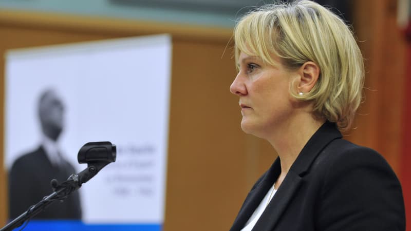 Nadine Morano, le 11 octobre, à Velaine-en-Haye, en Meurthe-et-Moselle. 