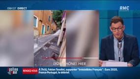 Violents orages à Lyon: "j'ai jamais vu autant de torrents d'eau" témoigne un habitant de la ville