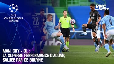 Man. City - OL : La superbe performance d’Aouar, saluée par De Bruyne
