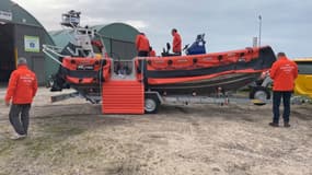 "Notre Dame des Sables", le nouveau semi-rigide de la SNSM de Berck