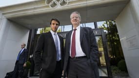 Tony Estanguet et Bernard Lapasset