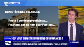 Qui veut bien être ministre des Finances ? - 20/09