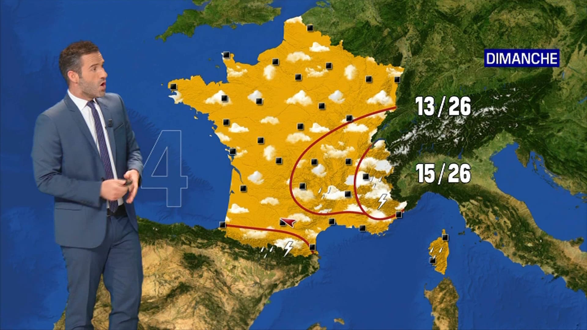 La météo du dimanche 28 mai 2023 La météo du dimanche 28 mai 2023