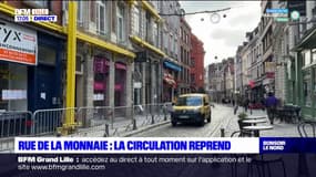 Lille: la circulation reprend dans la rue de la Monnaie après la réalisation de travaux