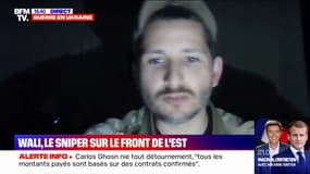 Wali, sniper canadien en Ukraine: "Je reviens du front de l'est, qui ressemble à une guerre mondiale"