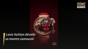 Louis Vuitton dévoile sa montre samouraï  