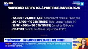 "Très cher": la hausse des tarifs TCL irrite les usagers