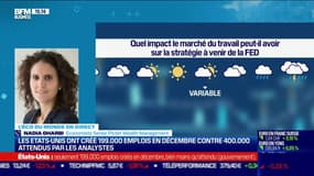 Nadia Gharbi (Pictet Wealth Management) : quel impact le marché du travail peut-il avoir sur la stratégie de la FED ce soir ? - 07/01