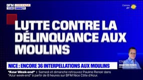 Nice: 36 personnes interpellées aux Moulins la semaine dernière, dont 13 mineurs