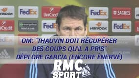 OM: "Thauvin doit récupérer des coups qu'il a pris" déplore Garcia (encore énervé)