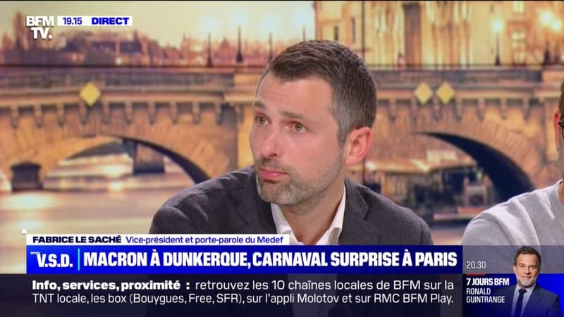 Dunkerque: "En France, il y a un cadre fiscal attractif lorsque l'on souhaite investir dans l'industrie" estime Fabrice Le Saché (Medef)