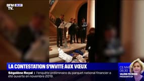 Des cérémonies de vœux perturbées par la contestation