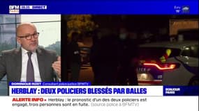 Deux policiers blessés par balle à Herblay: ce que l'on sait