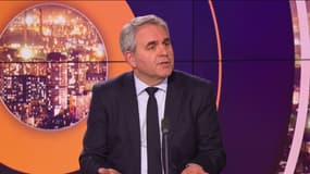 Xavier Bertrand sur le plateau de BFMTV à Paris le 28 février 2023.