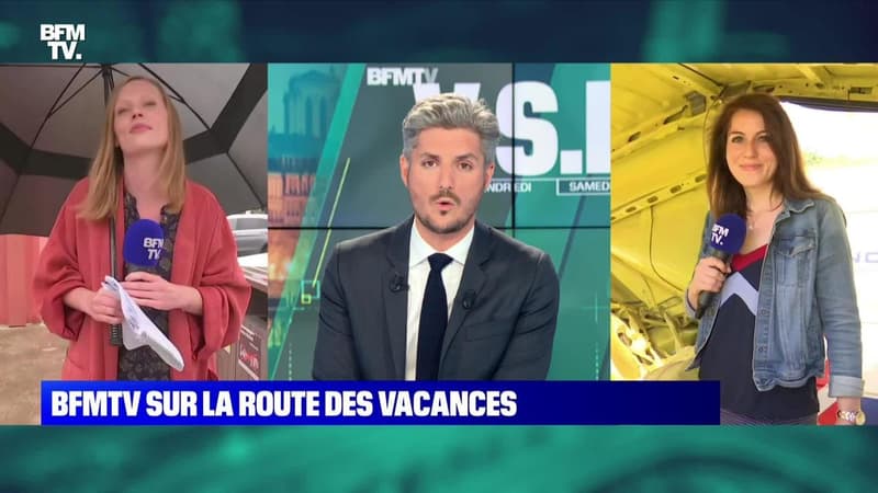 BFMTV sur la route des vacances - 10/07