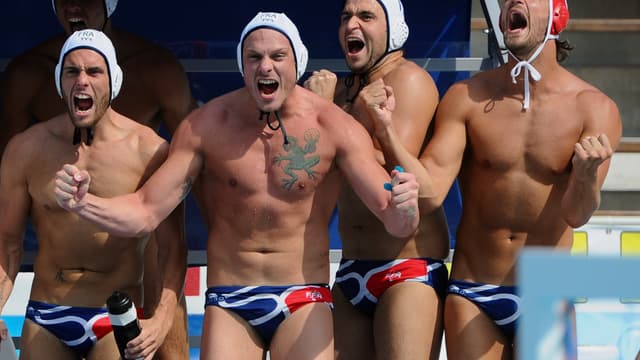 L'équipe de France de water-polo