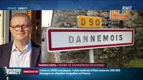Le maire de Dannemois, en Essonne, constate un dépôt sauvage et se fait renverser: "Mes jambes ont frôlé les roues arrières du véhicule"