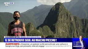 Coincé au Pérou depuis mars, il se retrouve seul au Machu Picchu