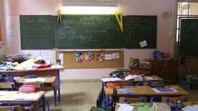 Salle de classe dans une école primaire (image d'illustration).