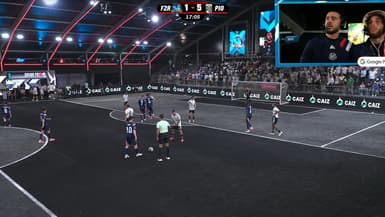 Le premier match de Foot2Rue à la Kings World Cup, le 27 mai 2024