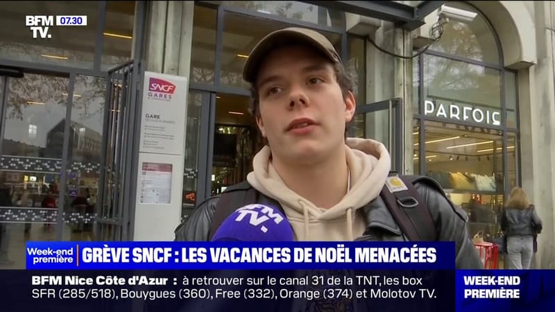 La grève annoncée par la SNCF inquiète les voyageurs avant les fêtes de fin d'année