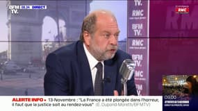 Éric Dupond-Moretti sur le procès du 13-Novembre: le terrorisme doit être jugé "démocratiquement avec des règles de droit"