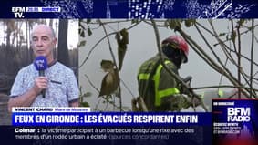 Feux en Gironde: le maire de Moustey raconte la "grande émotion" des habitants de retour dans leur domicile