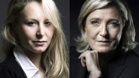Marion Maréchal-Le Pen et Marine Le Pen