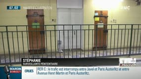 Le témoignage de Stéphanie, 23 ans, surveillante stagiaire de prison: "Face à 70 détenus, on est seul