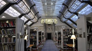 La bibliothèque du ministère des Affaires sociales, de la Santé et des Droits des femmes.