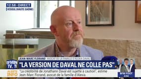 "Je continue de penser que Jonathann Daval a certainement un ou des complices mais certainement pas ceux qu'il a désigné", estime l'avocat de la famille d'Alexia