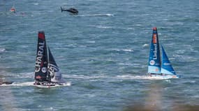 Le duel entre LinkedOut et Charal sur la Transat Jacques-Vabre
