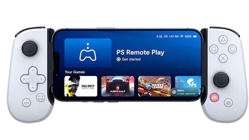 La Backbone One sous iOS existe aussi en version PlayStation 5