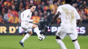Maxence Caqueret, le 2 décembre 2023, à Bollaert