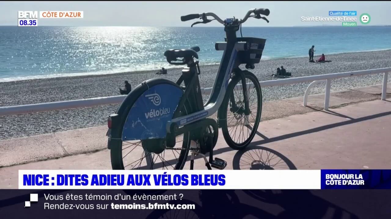 Les Ni ois disent adieu aux V los bleus au d triment d un nouveau service plus cher