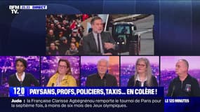 Paysans, profs, policiers, taxis ... En colère ! - 03/02