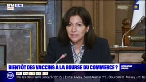 Paris: Anne Hidalgo propose d'ouvrir un grand centre de vaccination dans la Bourse de Commerce