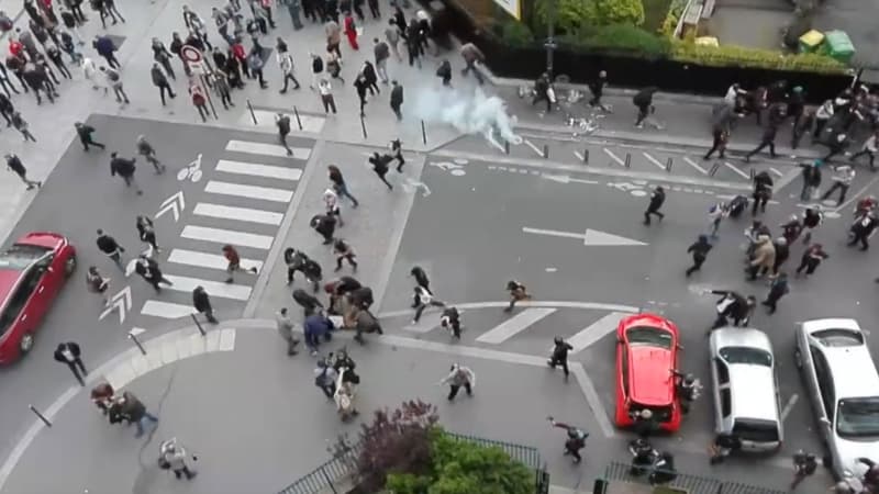 Le 26 mai, un homme de 28 ans a été gravement blessé à la tête lors d'une manifestation à Paris après le lancer d'une grenade par les policiers.