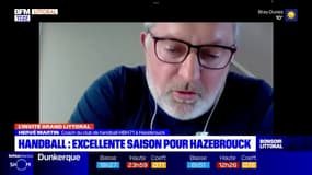 "Soulagé de cette belle saison": Hervé Martin, coach du Handball HBH71 à Hazebrouck, revient sur la saison de son club 