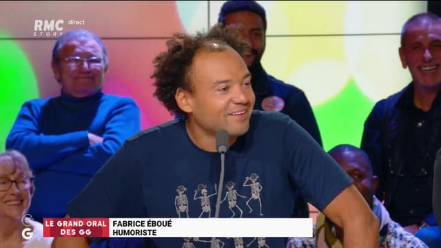 Fabrice Éboué sur le plateau des GG le 6 novembre 2018