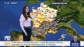 La météo pour ce mercredi 17 janvier 2018