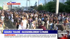 Adama Traoré: un rassemblement en cours devant le tribunal de grande instance de Paris
